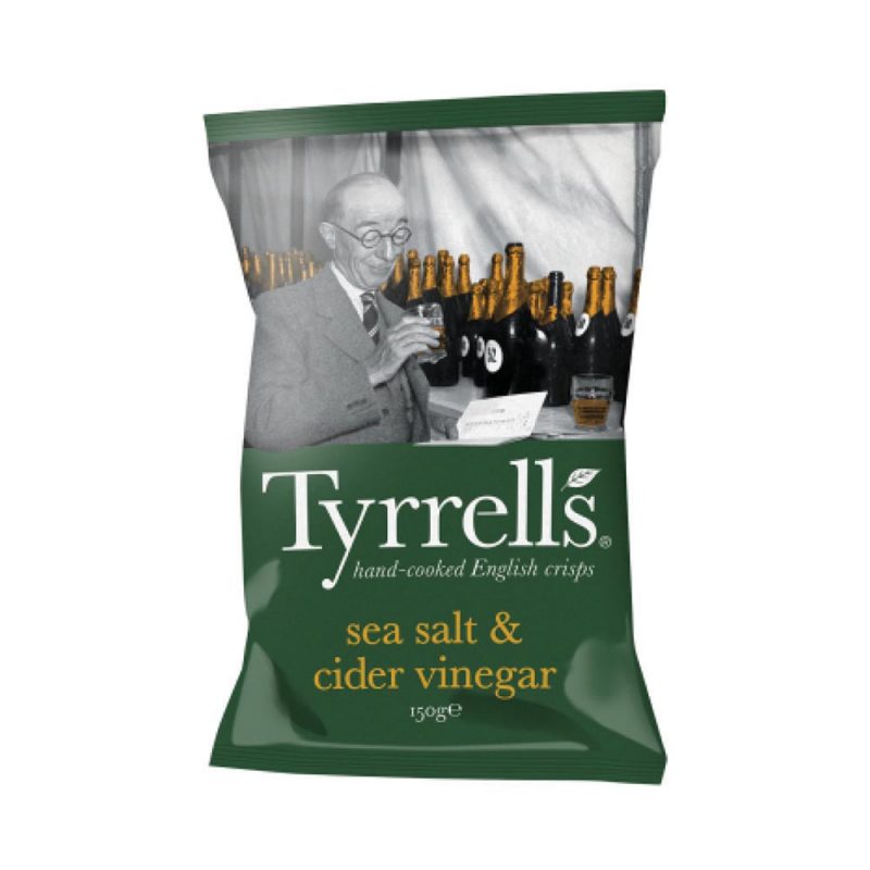 Tyrrell's Sea Salt and Cider Vinegar 150g